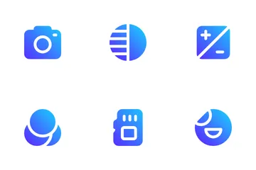 Camera Interface Icon Pack