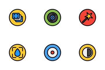 Camera Interface Icon Pack