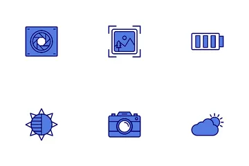 Camera Interface Icon Pack