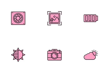 Camera Interface Icon Pack