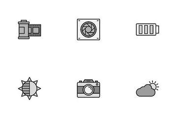 Camera Interface Icon Pack