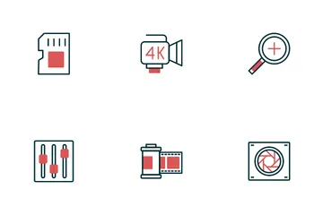 Camera Interface Icon Pack