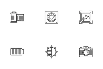 Camera Interface Icon Pack