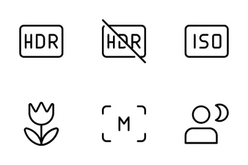 Camera Menu Icon Pack