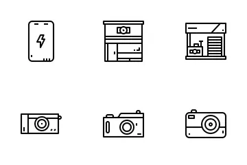 Camera Shop Icon Pack