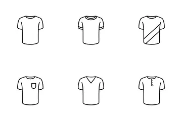 Camiseta Paquete de Iconos