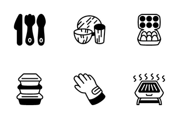 Camp Cooking Icon Pack