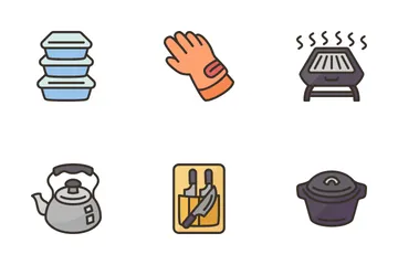 Camp Cooking Icon Pack