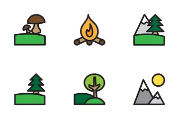 Camping Icon Pack