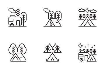 Camping Icon Pack