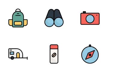 Camping Icon Pack