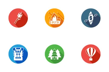 Camping & Adventure Icon Pack