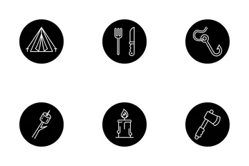 Camping & Adventure Icon Pack