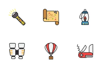 Camping & Adventure Icon Pack