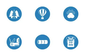 Camping & Adventure Icon Pack