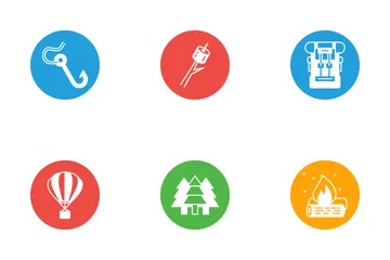 Camping & Adventure Icon Pack