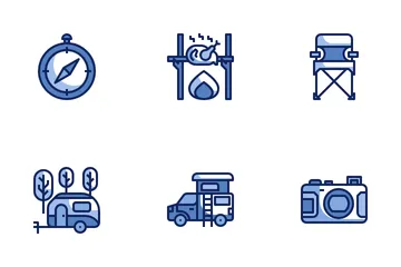 Camping And Adventure Icon Pack