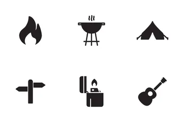 Camping And Outdoor Icon Pack