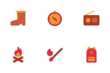 Camping And Outdoor Icon Pack