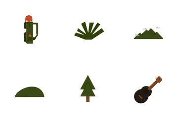 Camping Asset Icon Pack