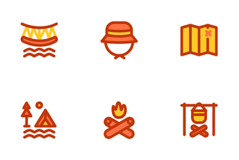 Camping & Holiday Icon Pack