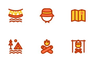 Camping & Holiday Icon Pack