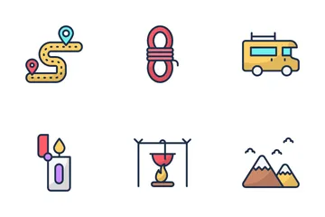 Camping Icon Pack