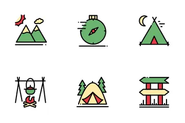 Camping Icon Pack