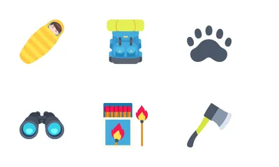 Camping Icon Pack