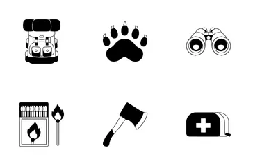 Camping Icon Pack