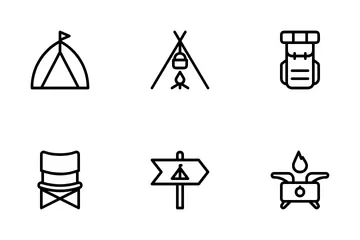 Camping Icon Pack