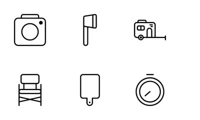 Camping Icon Pack