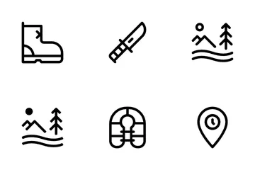 Camping Icon Pack