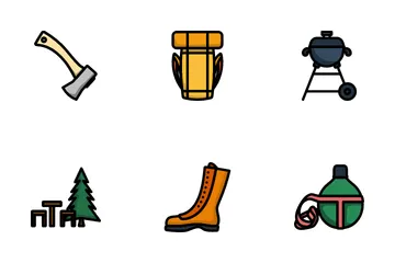 Camping Icon Pack