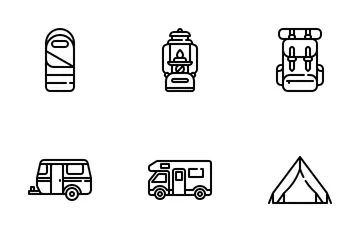 Camping Icon Pack