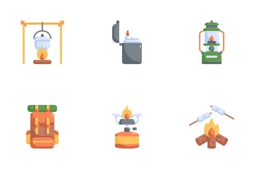 Camping Icon Pack