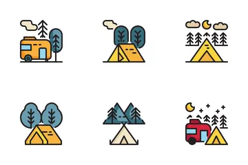 Camping Icon Pack