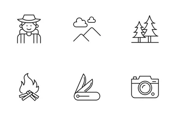 Camping Icon Pack