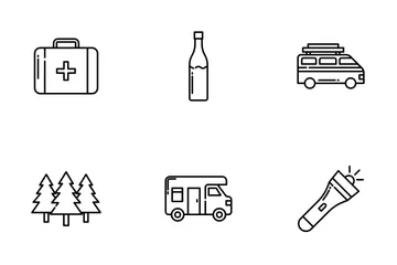 Camping Icon Pack