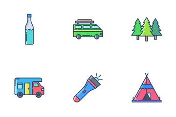 Camping Icon Pack