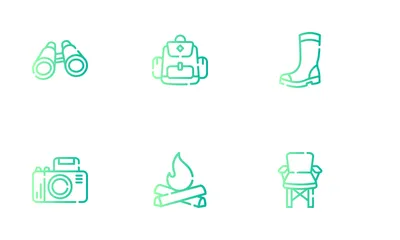 Camping Icon Pack