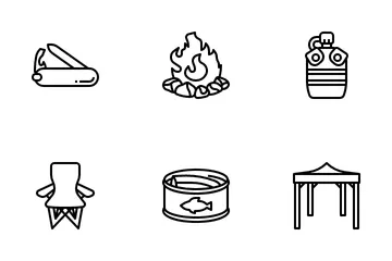 Camping Icon Pack