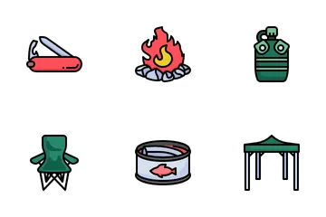 Camping Icon Pack