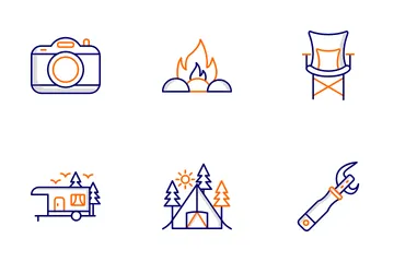 Camping Icon Pack