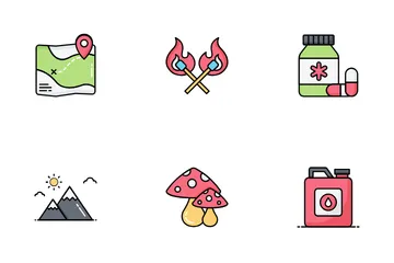 Camping Icon Pack