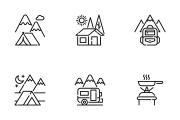 Camping Icon Pack