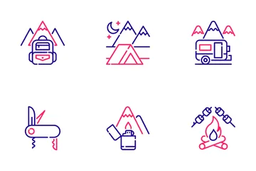 Camping Icon Pack