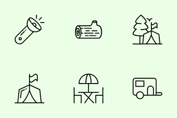 Camping Icon Pack