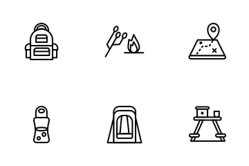 Camping Icon Pack