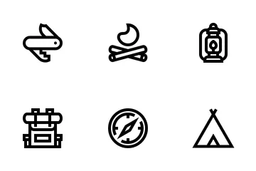 Camping Icon Pack